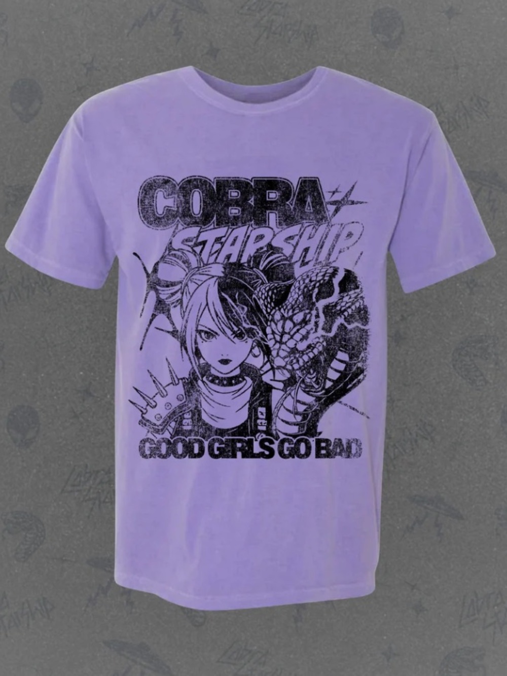 'Cobra Starship' Graphic Tee Comfort Colors Lavender